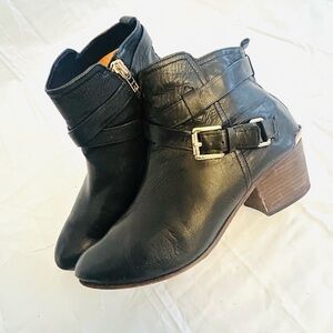 Coach Pauline Leather Ankle Boots